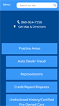 Mobile Screenshot of consumerlawgroup.com